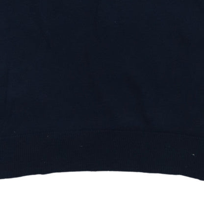 Old Navy Men's Blue Cotton V-Neck Pullover Jumper Size M