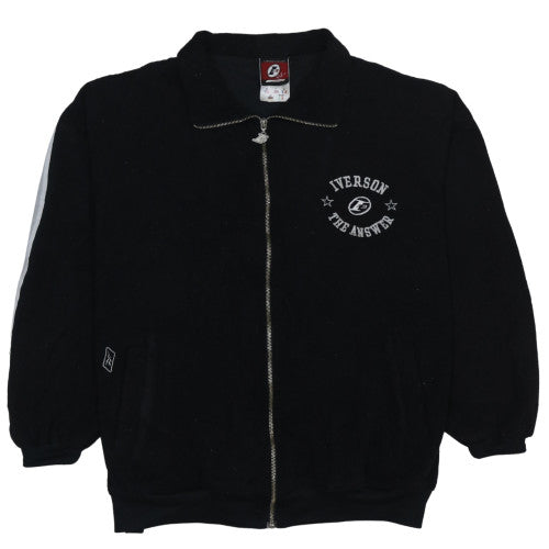 Mens UK Size M Reebok Black Basketball Gym & Training Jacket
