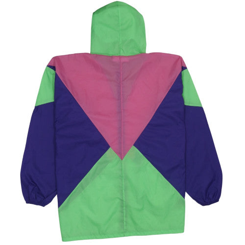 Womens UK Size L Passworld Multicoloured Windbreaker Coat