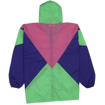 Womens UK Size L Passworld Multicoloured Windbreaker Coat