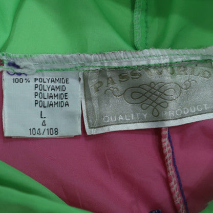 Womens UK Size L Passworld Multicoloured Windbreaker Coat