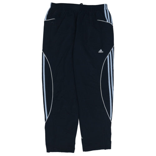 Adidas Men’s Black L Track Pants Quick Dry Activewear Trousers