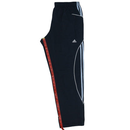 Adidas Men’s Black L Track Pants Quick Dry Activewear Trousers