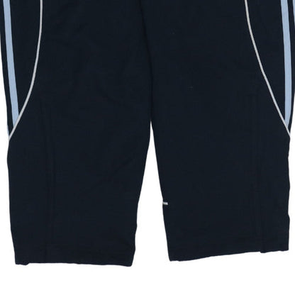 Adidas Men’s Black L Track Pants Quick Dry Activewear Trousers