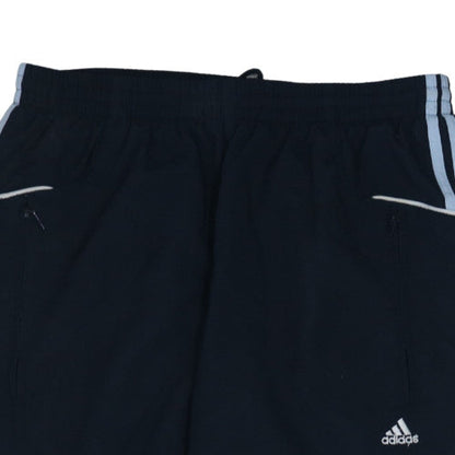 Adidas Men’s Black L Track Pants Quick Dry Activewear Trousers