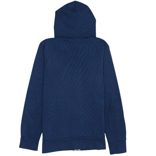 Mens UK Size S Nike Blue Full Zip Hoodie