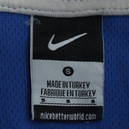 Mens UK Size S Nike Blue Full Zip Hoodie