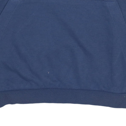 Mens UK Size XL adidas Blue Pullover Hoodie