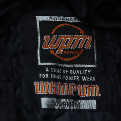 Mens UK Size L Wampum Black Windbreaker Coat