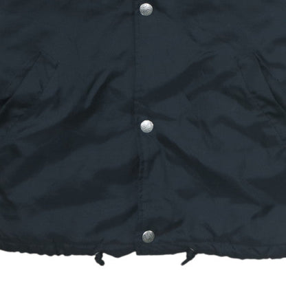 Mens UK Size L Wampum Black Windbreaker Coat