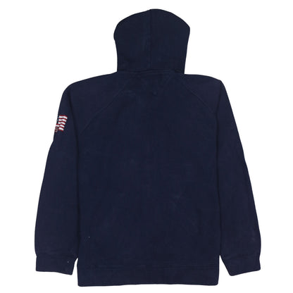 Mens UK Size XL Tommy Hilfiger Blue Full Zip Hoodie