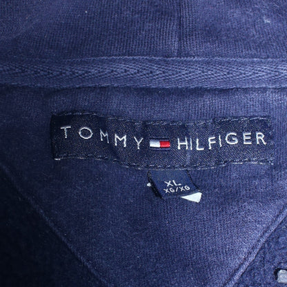Mens UK Size XL Tommy Hilfiger Blue Full Zip Hoodie