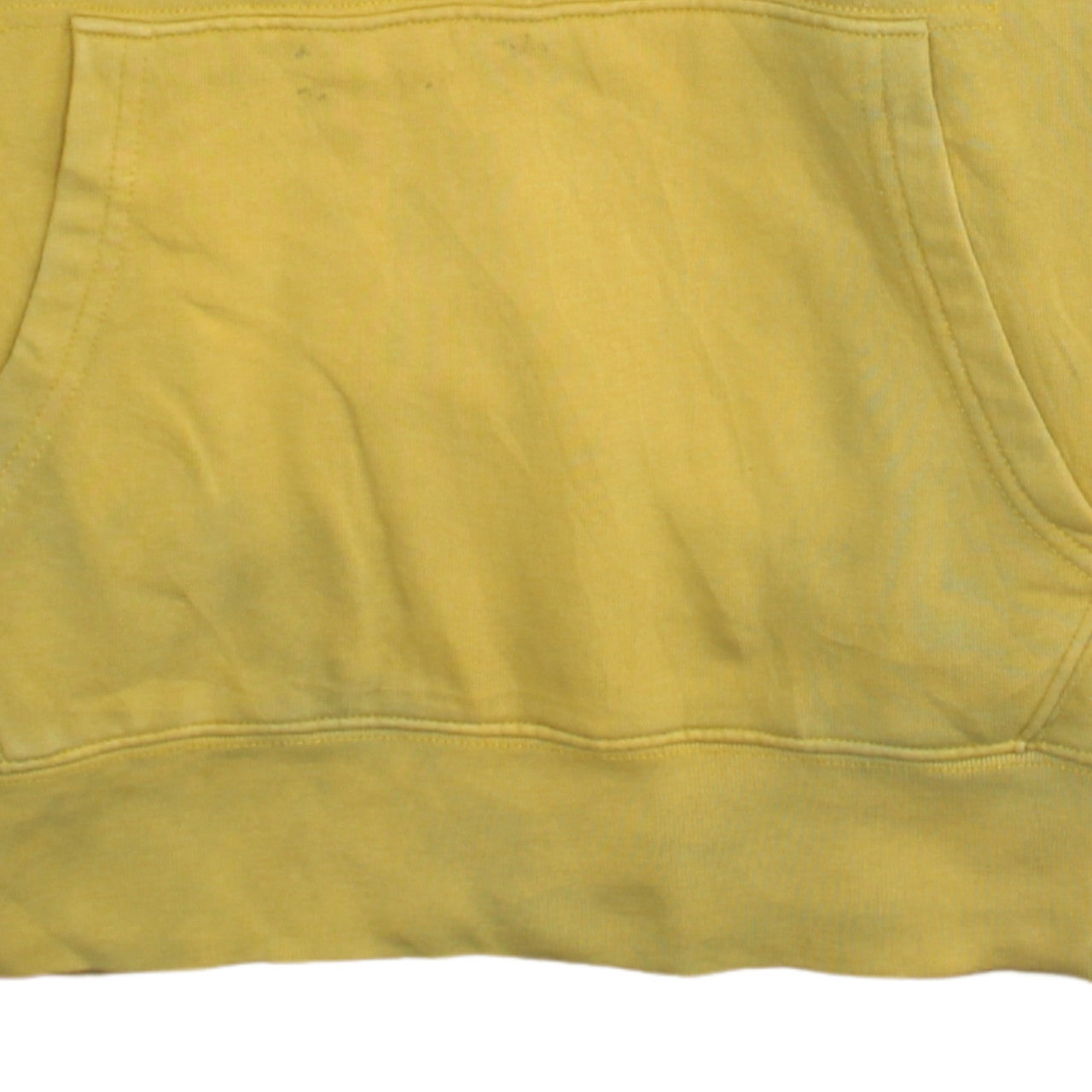 Mens UK Size M Levi's Yellow Pullover Hoodie