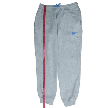 Nike Men's Grey Fleece Sweatpants Medium Regular Fit