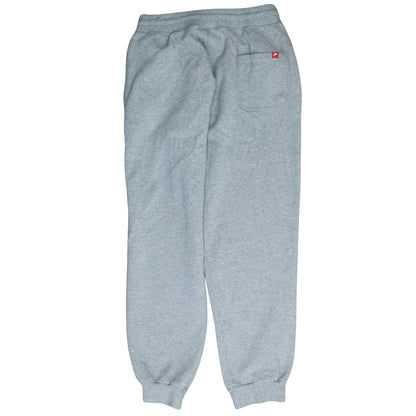 Nike Men's Grey Fleece Sweatpants Medium Regular Fit