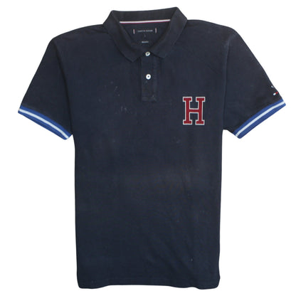 Mens UK Size L Tommy Hilfiger 100% Cotton Polo Shirt