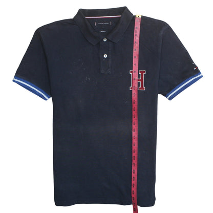 Mens UK Size L Tommy Hilfiger 100% Cotton Polo Shirt
