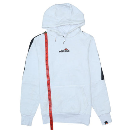 Mens UK Size S ellesse White Pullover Hoodie