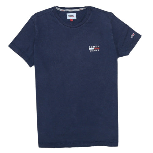 Mens UK Size S Tommy Jeans Blue  T-Shirt