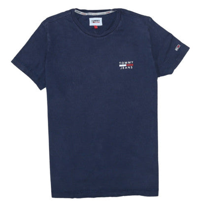 Mens UK Size S Tommy Jeans Blue  T-Shirt