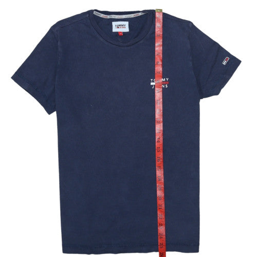 Mens UK Size S Tommy Jeans Blue  T-Shirt