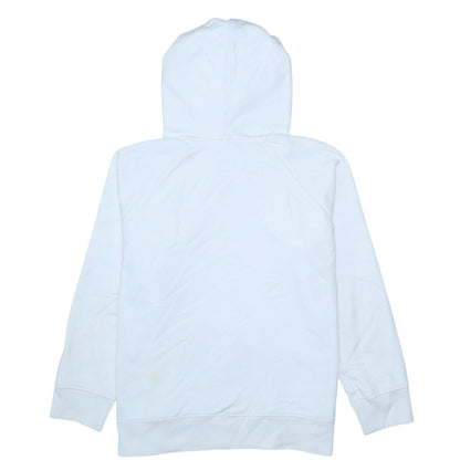 Mens UK Size M Levi's White Pullover Hoodie