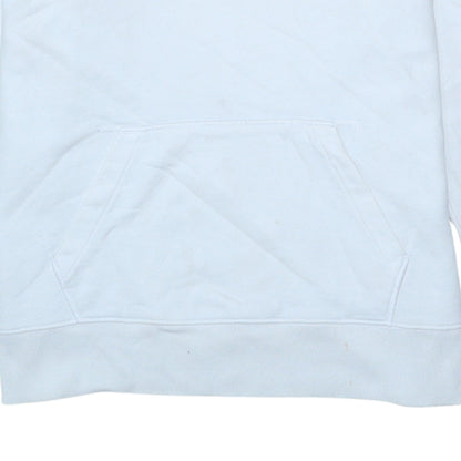 Mens UK Size M Levi's White Pullover Hoodie