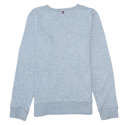 Tommy Hilfiger Boys Grey Pullover Sweatshirt Size 164 Long Sleeve
