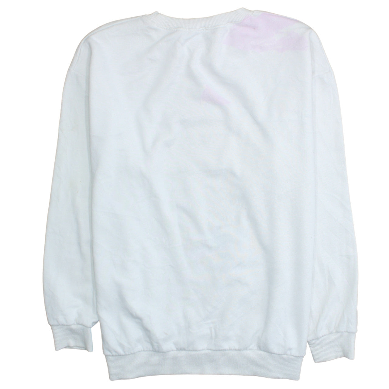 Womens UK Size 10 Zara White Pullover Sweatshirt