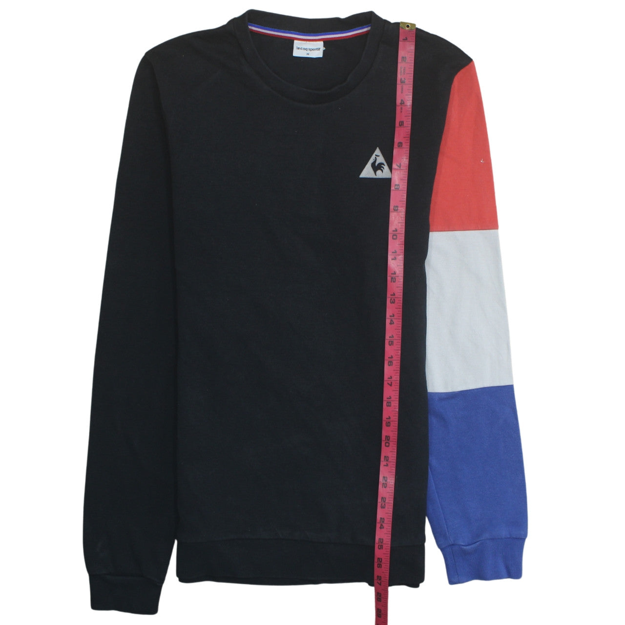 Mens UK Size M le coq sportif Black Pullover Sweatshirt
