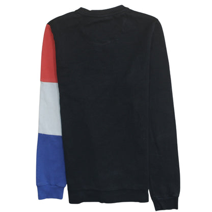 Mens UK Size M le coq sportif Black Pullover Sweatshirt