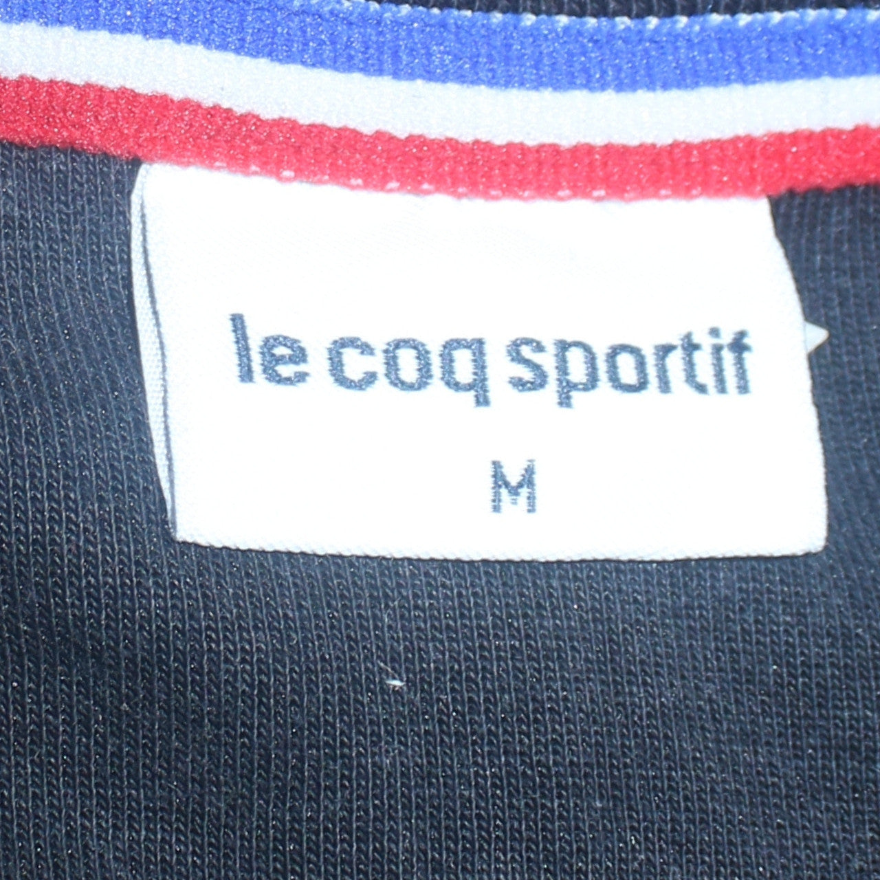 Mens UK Size M le coq sportif Black Pullover Sweatshirt