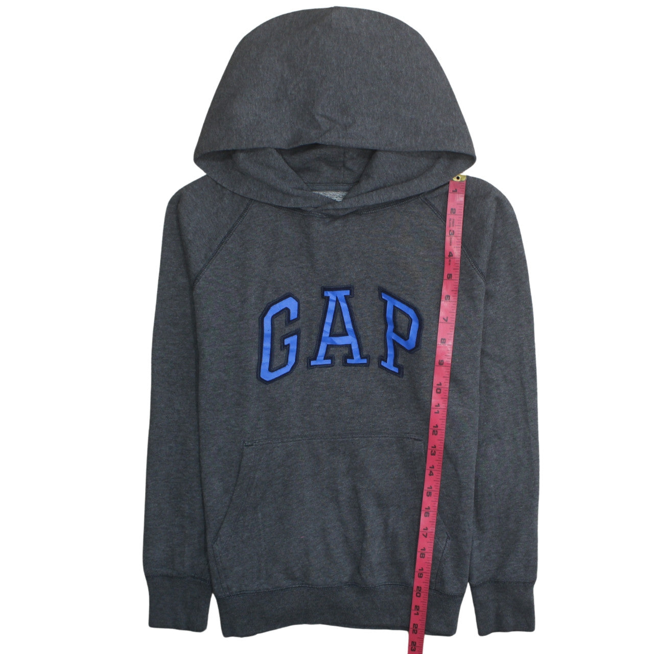 Mens UK Size S Gap Grey Pullover Hoodie