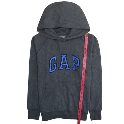Mens UK Size S Gap Grey Pullover Hoodie