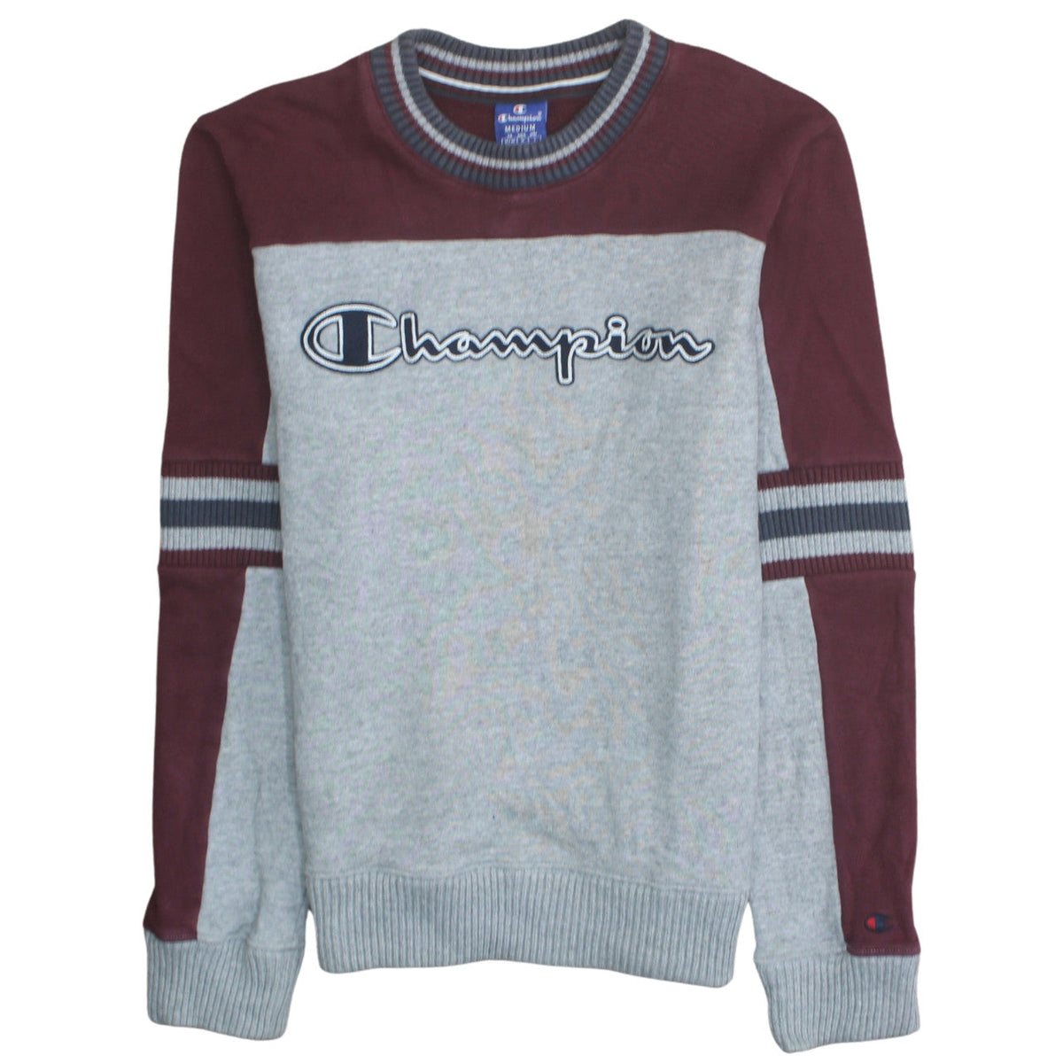 Mens UK Size M Champion Grey Pullover Sweatshirt