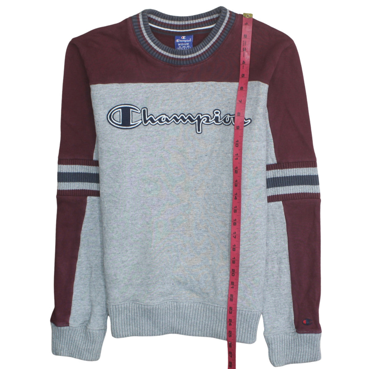 Mens UK Size M Champion Grey Pullover Sweatshirt