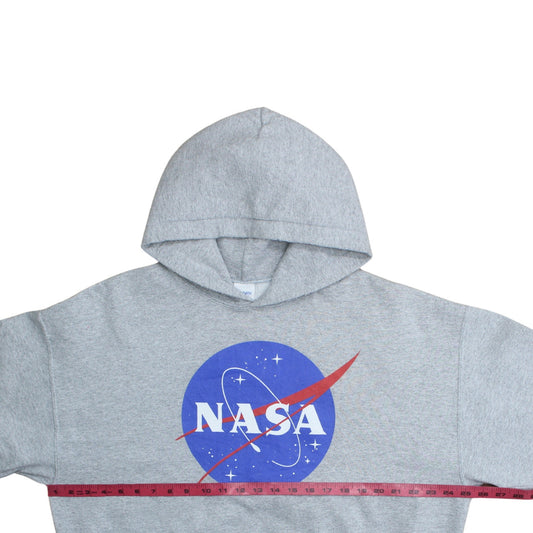 Mens UK Size XL Gildan Grey Pullover Hoodie