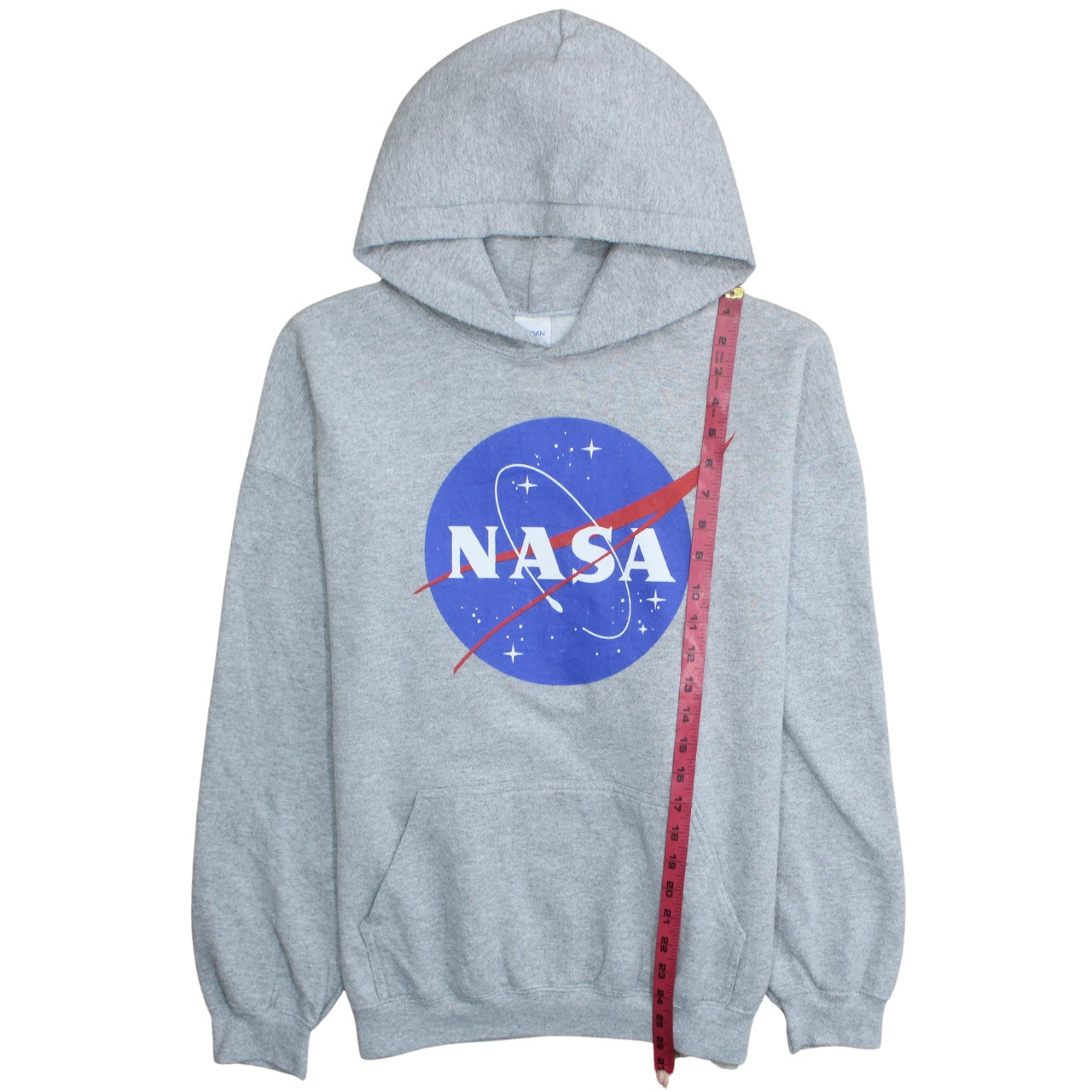Mens UK Size XL Gildan Grey Pullover Hoodie