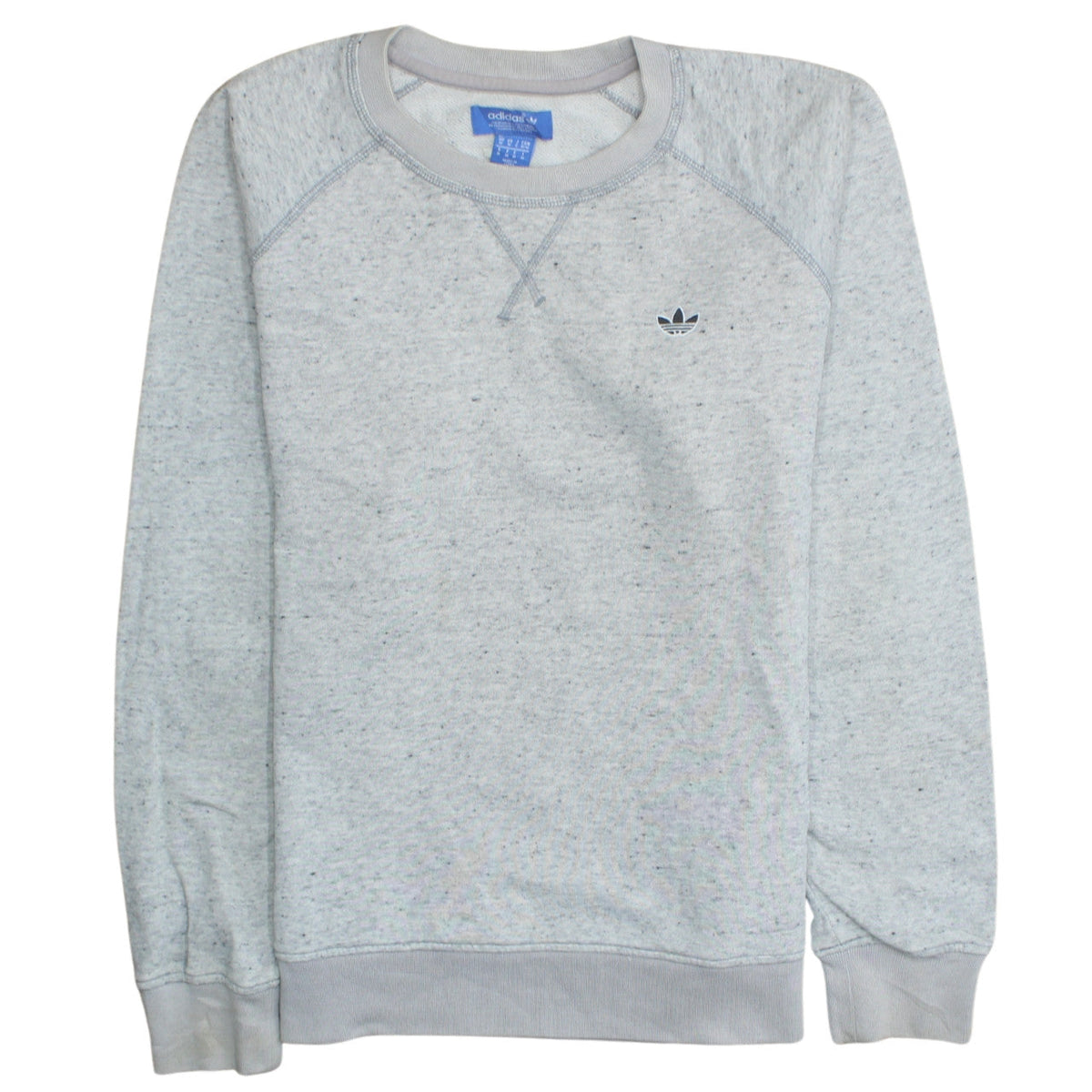Mens UK Size M adidas Grey Pullover Sweatshirt