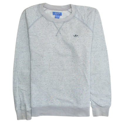 Mens UK Size M adidas Grey Pullover Sweatshirt