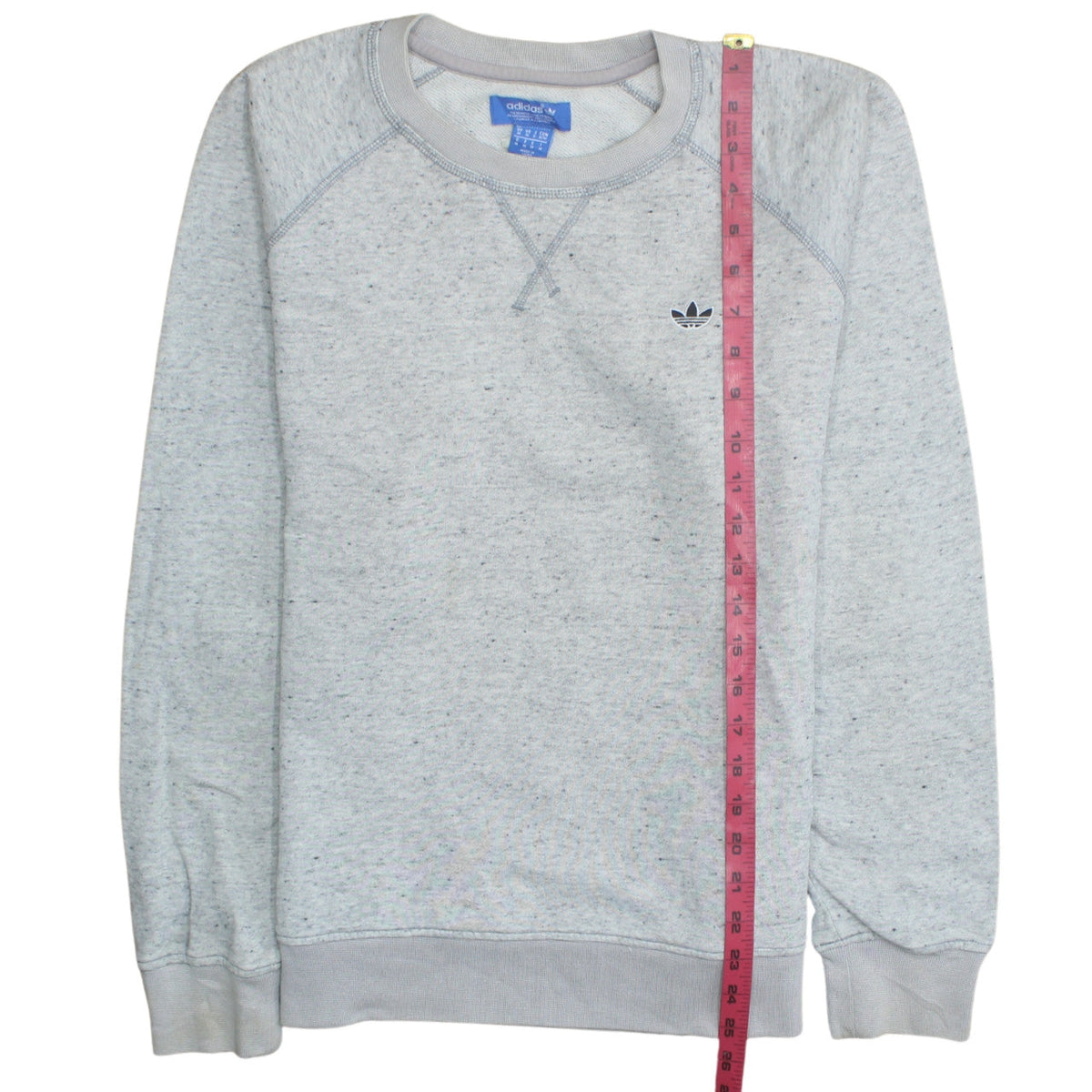 Mens UK Size M adidas Grey Pullover Sweatshirt