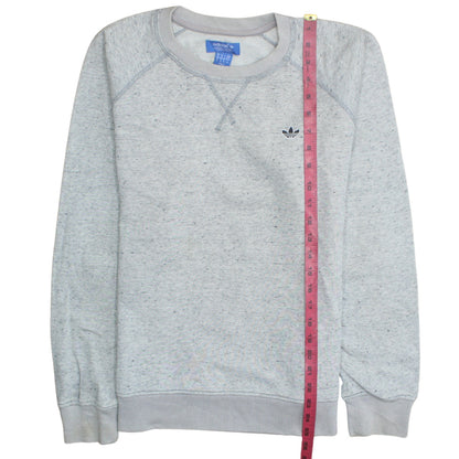Mens UK Size M adidas Grey Pullover Sweatshirt