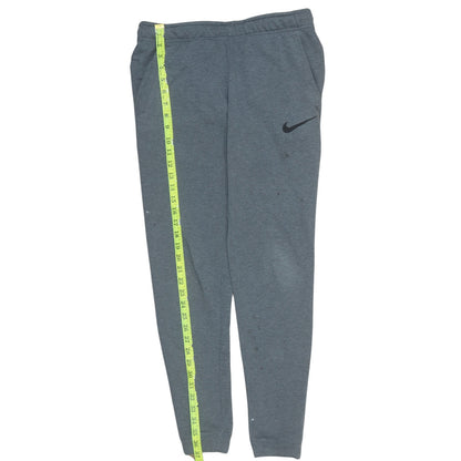 Nike Men's Grey Dri-FIT Jogger Trousers Size S Athletic Fit