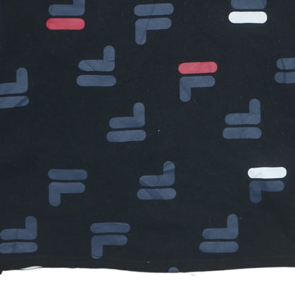 Womens UK Size M FILA Black Pullover Sweatshirt
