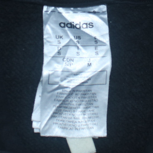 Mens UK Size S adidas Black Pullover Hoodie