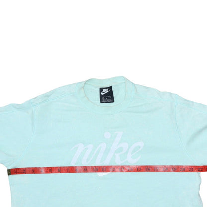 Womens UK Size M Nike Blue Pullover Sweatshirt
