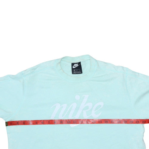 Womens UK Size M Nike Blue Pullover Sweatshirt