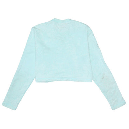 Womens UK Size M Nike Blue Pullover Sweatshirt