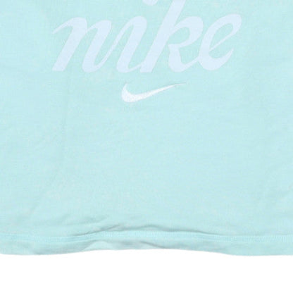 Womens UK Size M Nike Blue Pullover Sweatshirt
