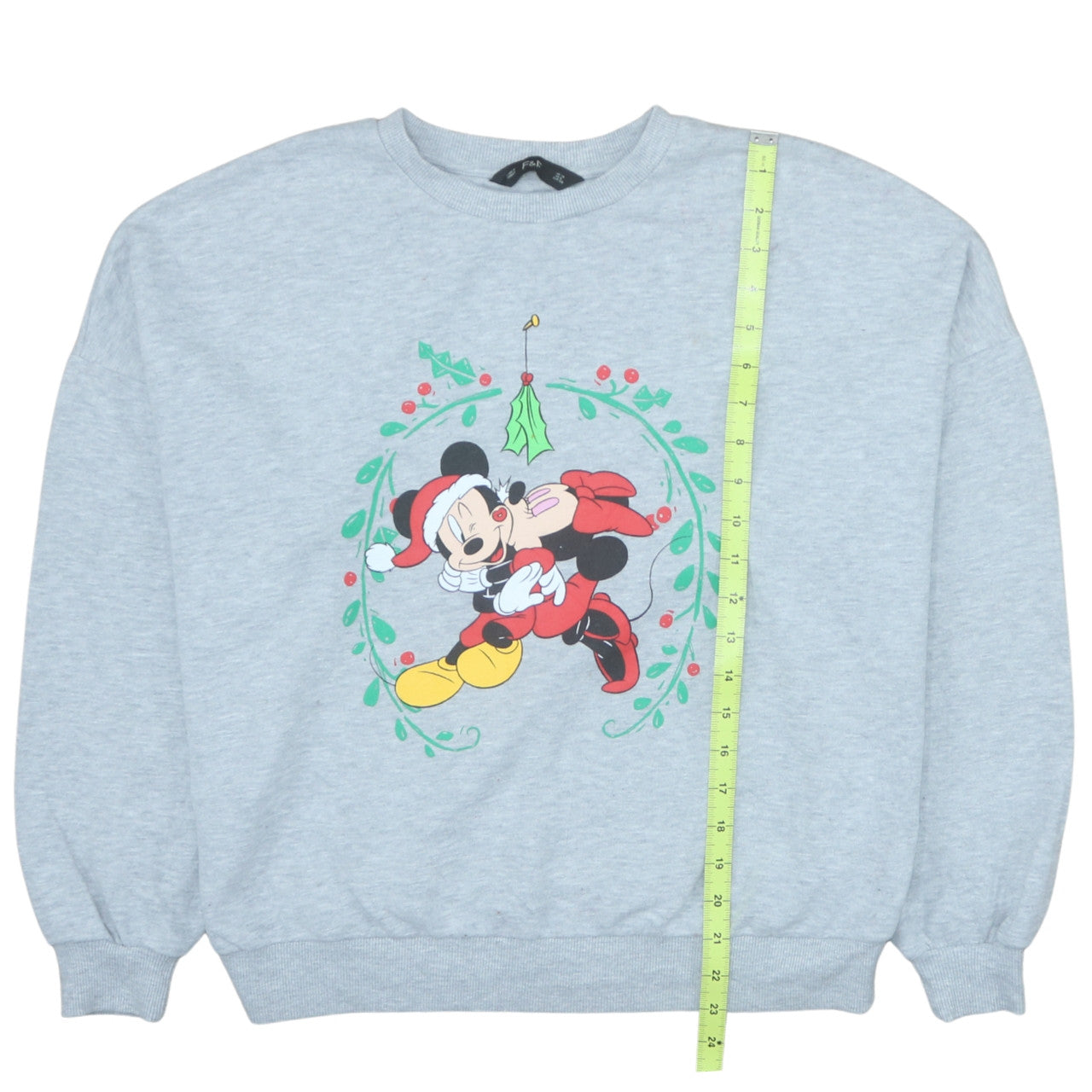 Womens UK Size 10 Disney Grey Pullover Sweatshirt